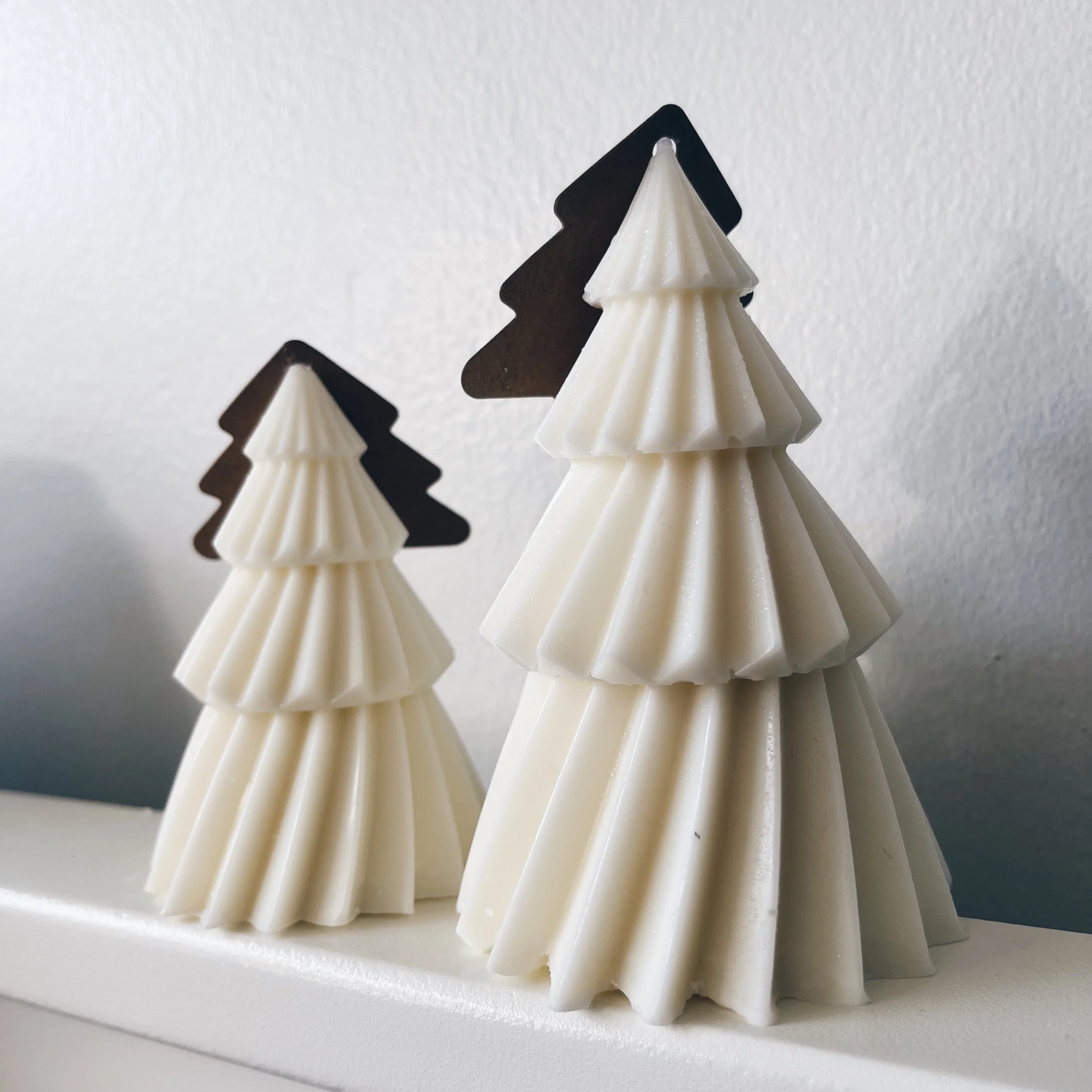 Christmas Tree Candles by Ethically So.