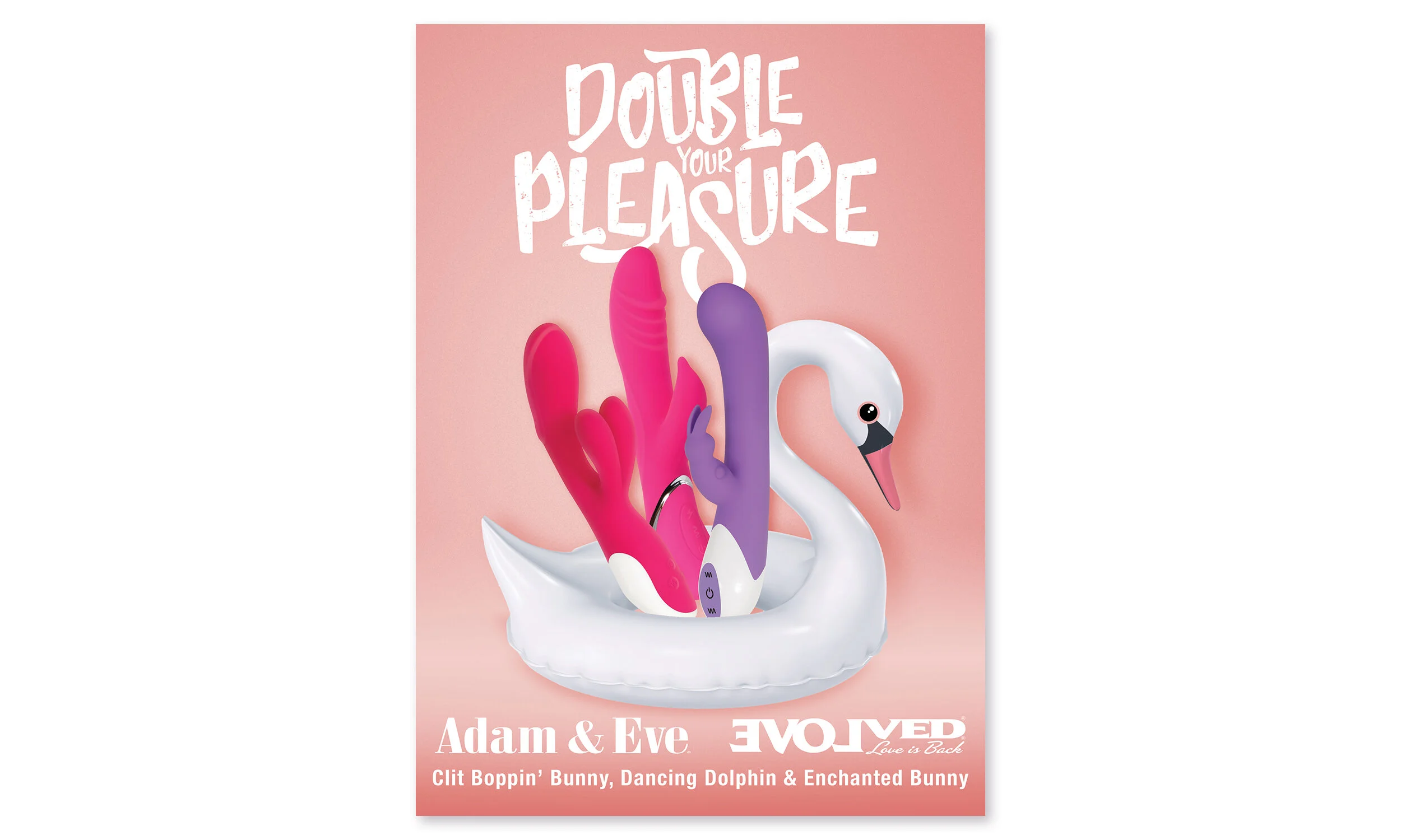  23” x 32” in-store double-sided hanging posters. 