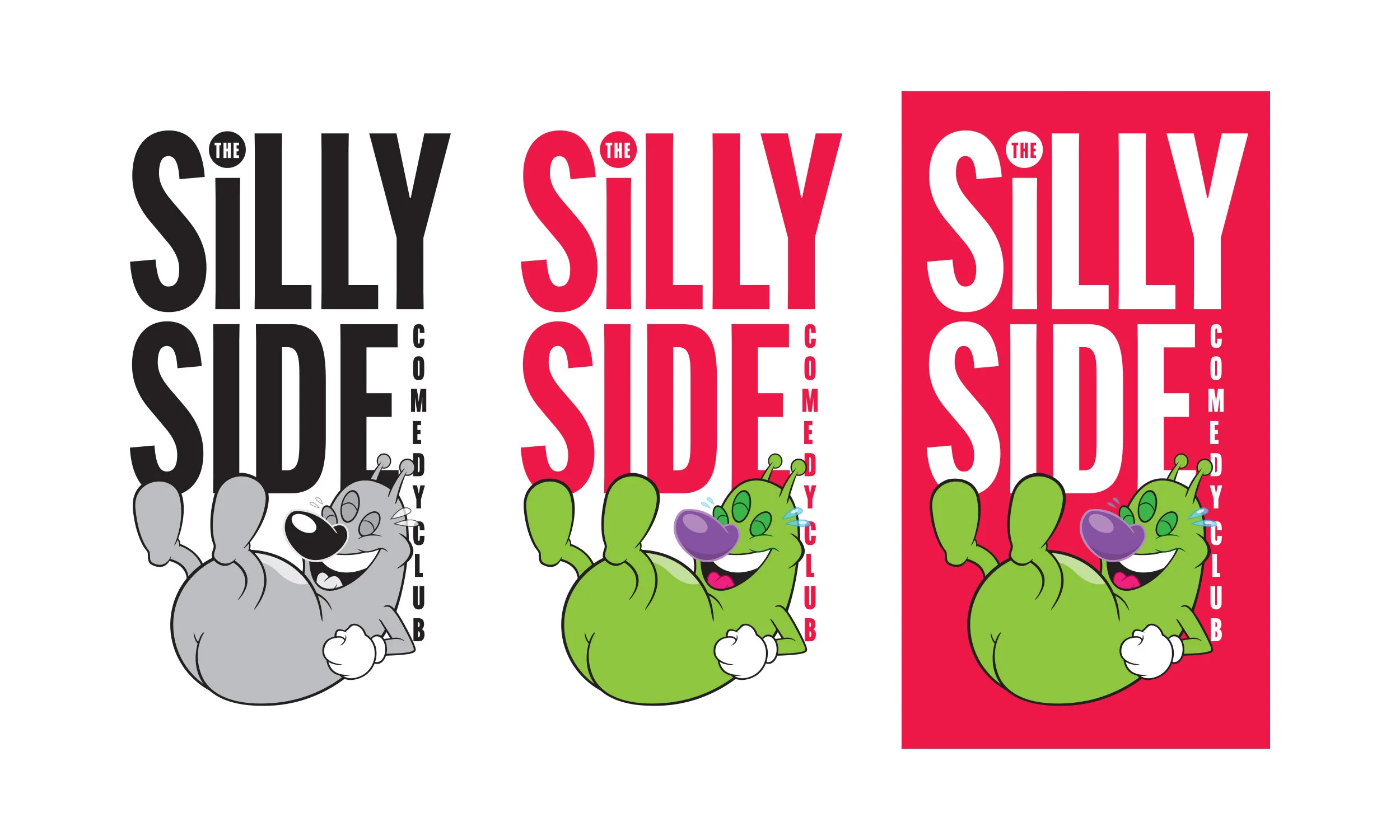  Logo design for a local comedy club. Their mission was to be the first comedy club on mars. 