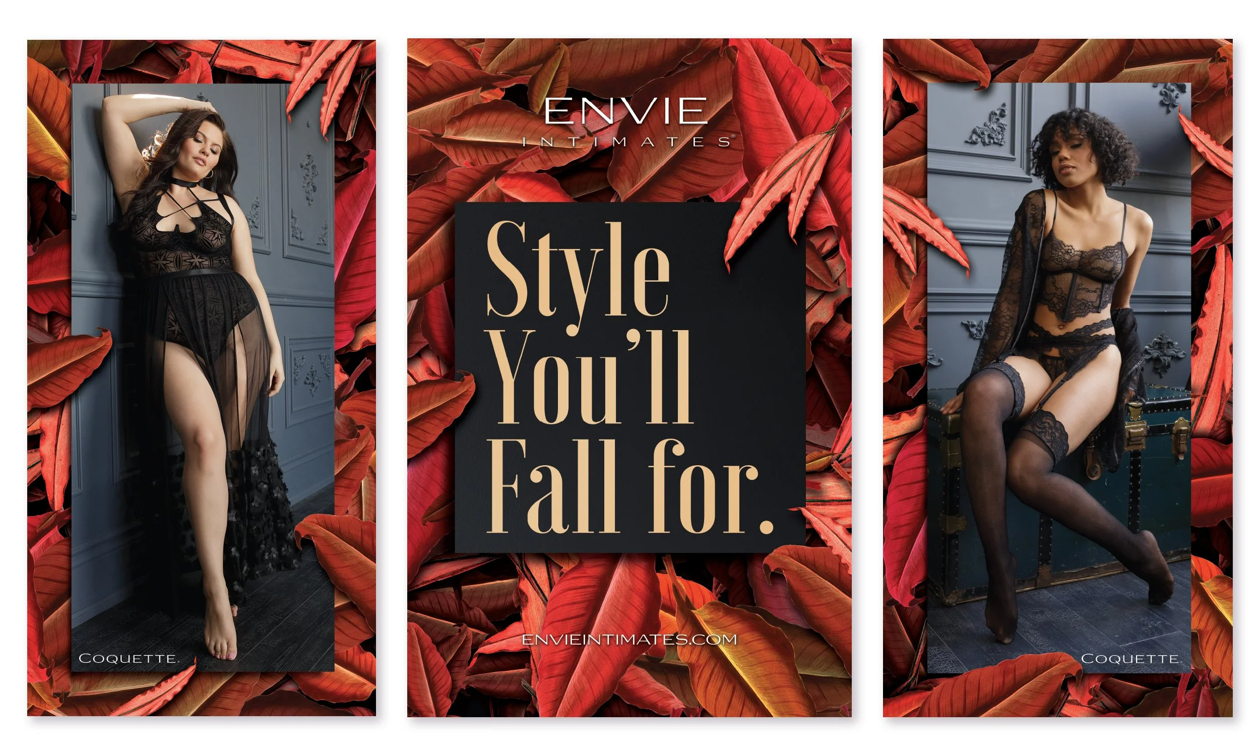  Double-sided window posters. 