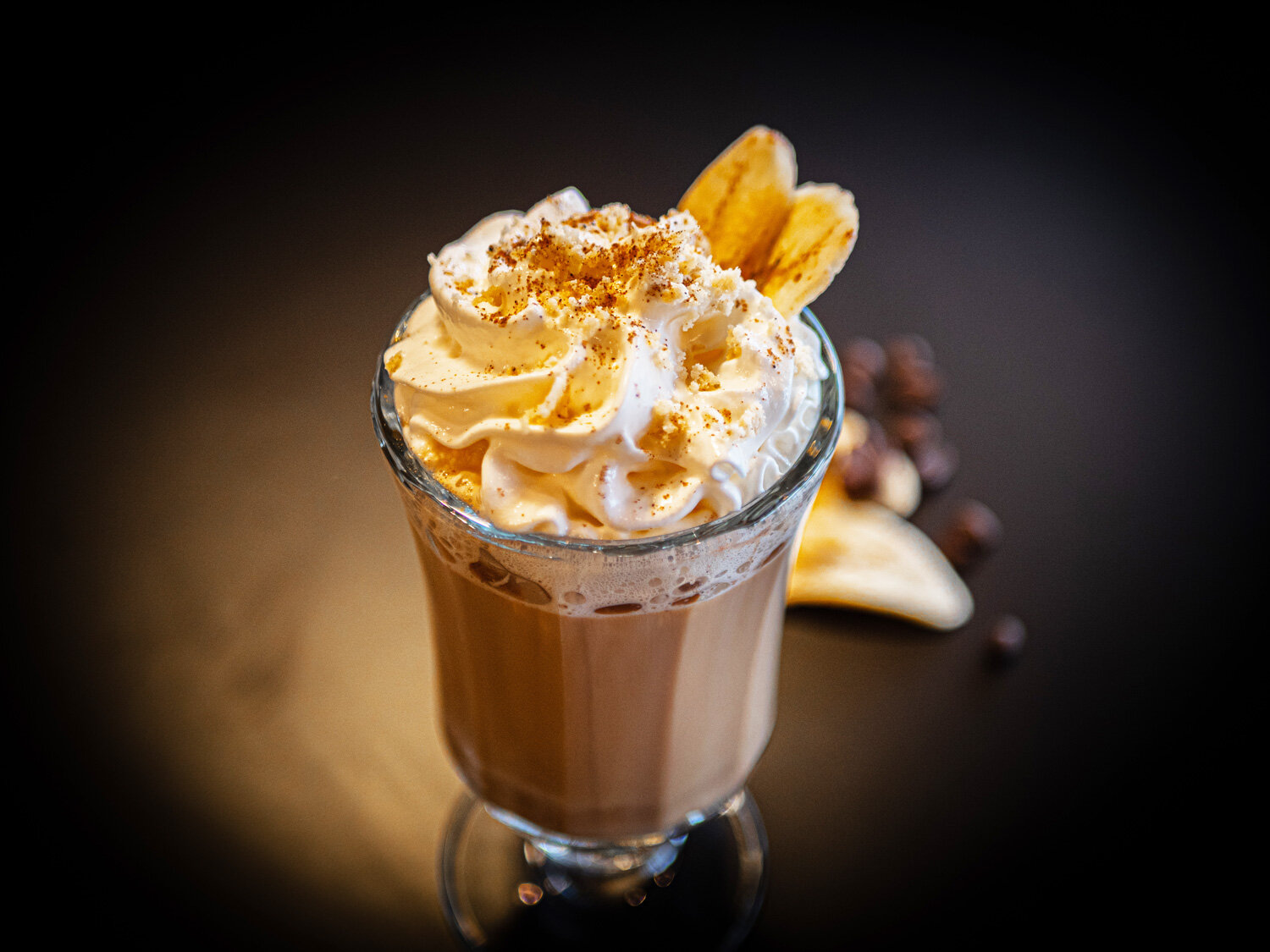 Bananas Foster Latte