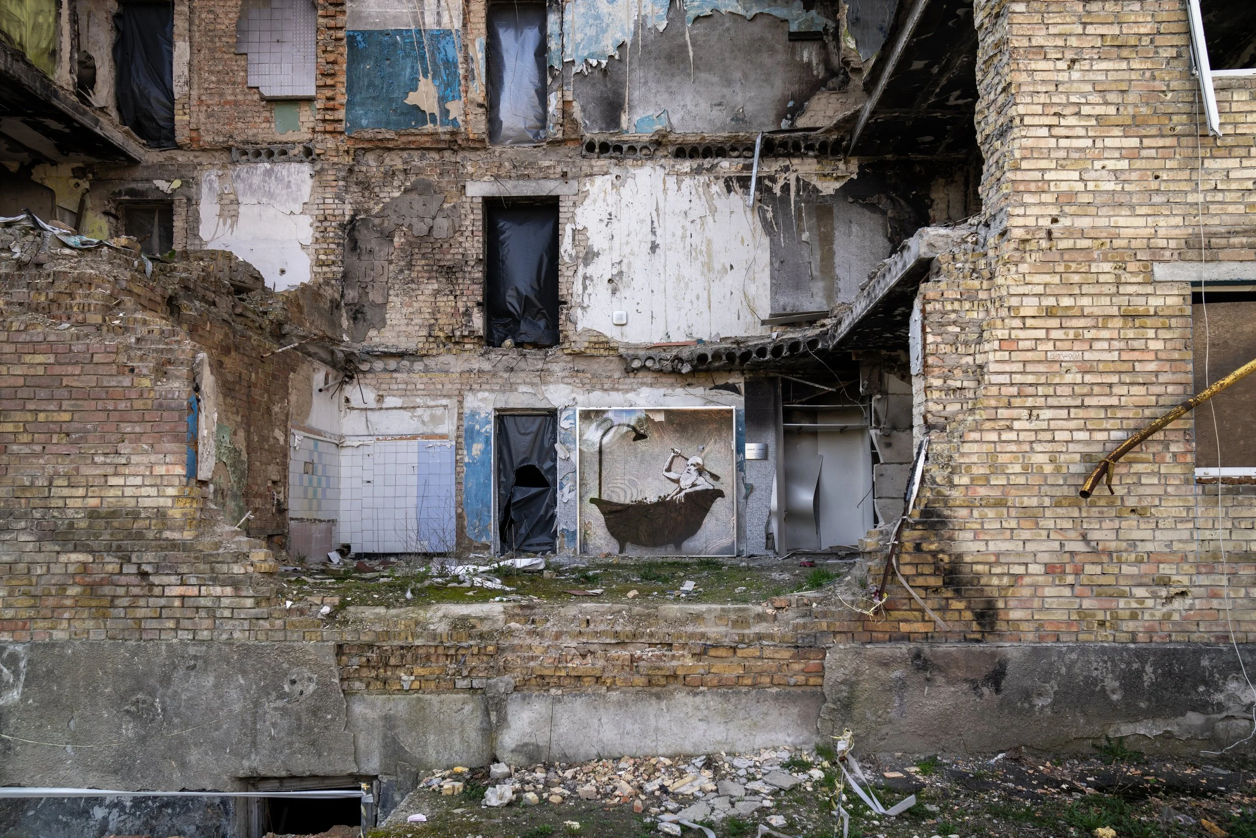 In Bucha, a city made infamous by wartime atrocities, IOM supports recovery efforts—repairing housing, restoring utilities, and helping families return.