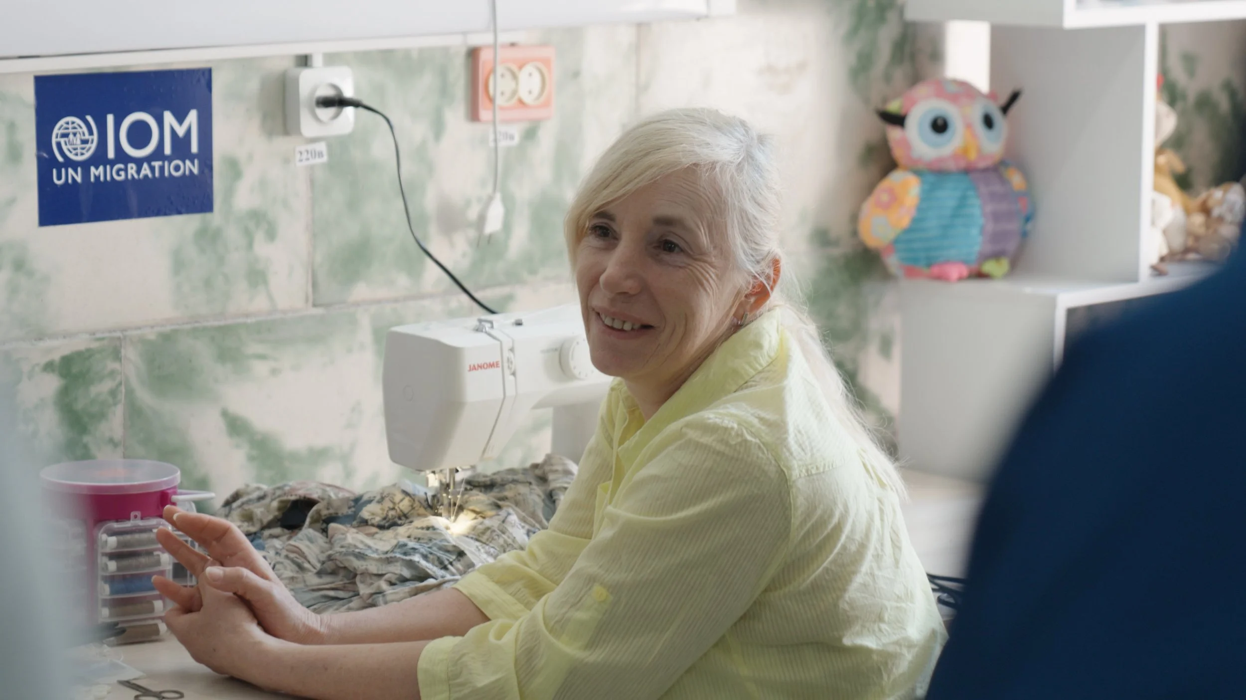 In Mykolaiv, families displaced by war have found refuge in an IOM collective centre. Life here is modest and often difficult, but amid shared rooms and scarce resources, people lean on one another and hold on to hope for home.