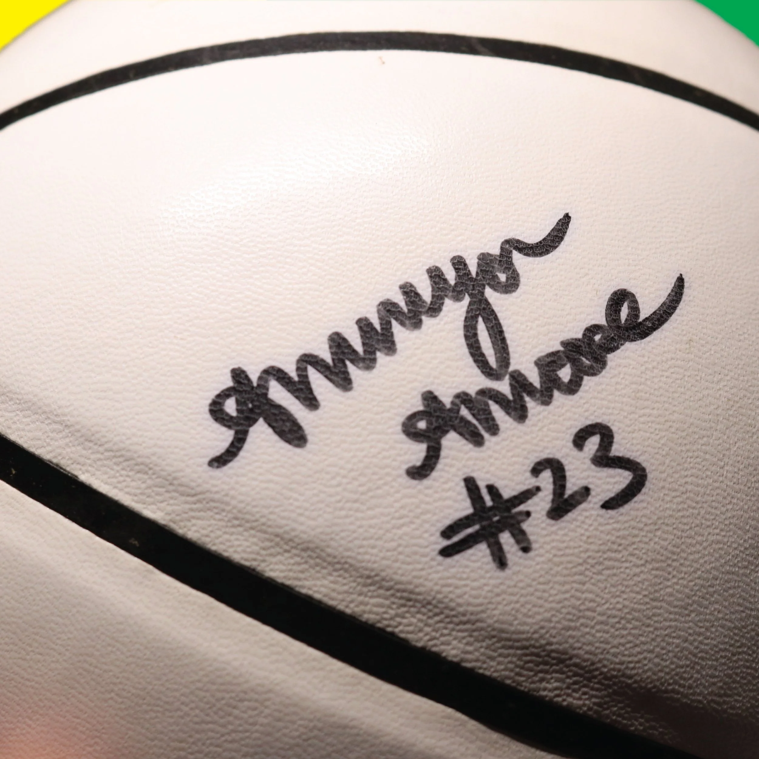MONEY BALL - Sabrina Ionescu Signed Basketball — Women Ball Too