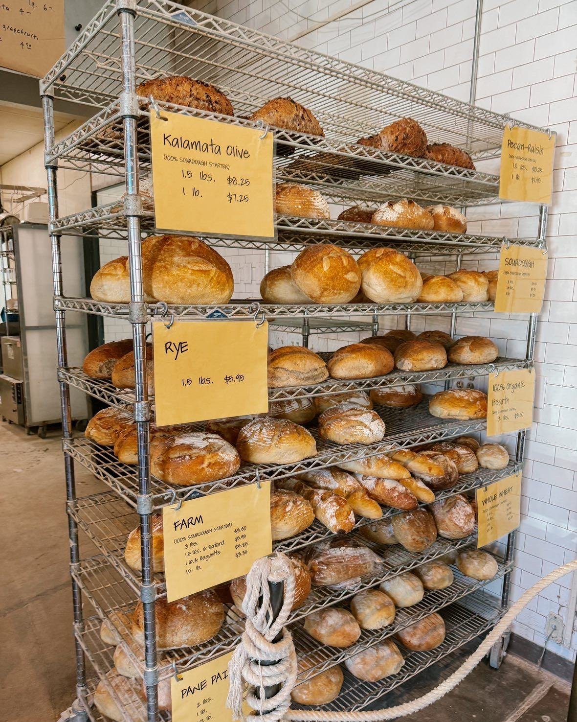 Kalamata olive, rye, farm, sourdough&hellip;and more. The choice is yours.
#SageBakehouse