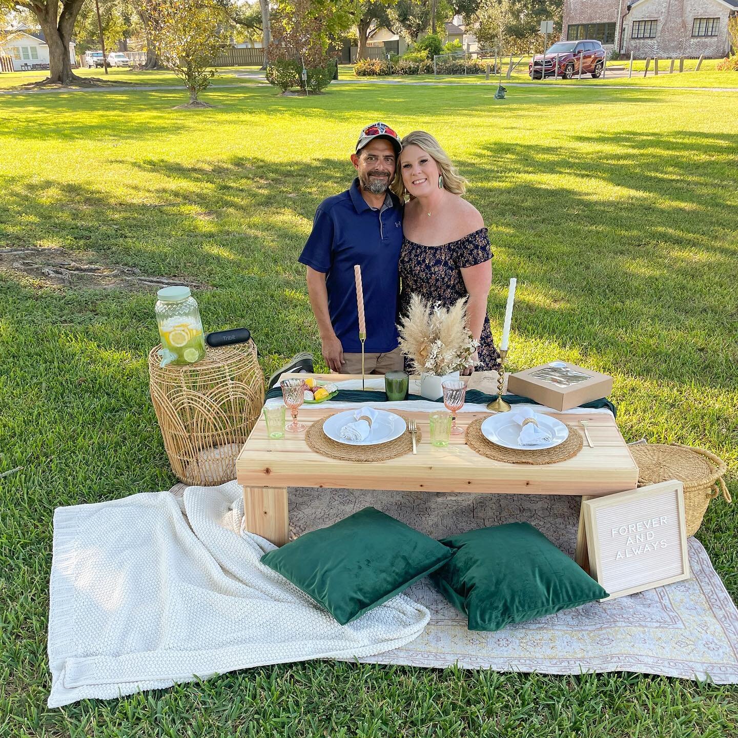 🧺Picnic Getaway 🧺

This couple wanted a romantic day about Lake Charles. All they had to do was book me, and I took care of the rest to give them the magic they deserve! 

Give your date night a spark with a relaxing, romantic picnic! If you&rsquo;