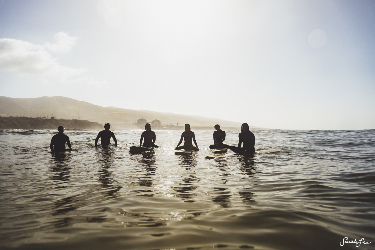San Onofre Paddle Out with Sarah Brady and Tulsi Gabbard