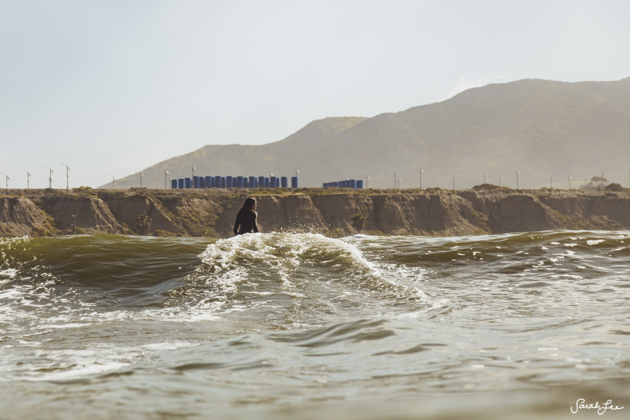  Paddle out and surfing at San Onofre with 2020 Presidential candidate, Tulsi Gabbard. 