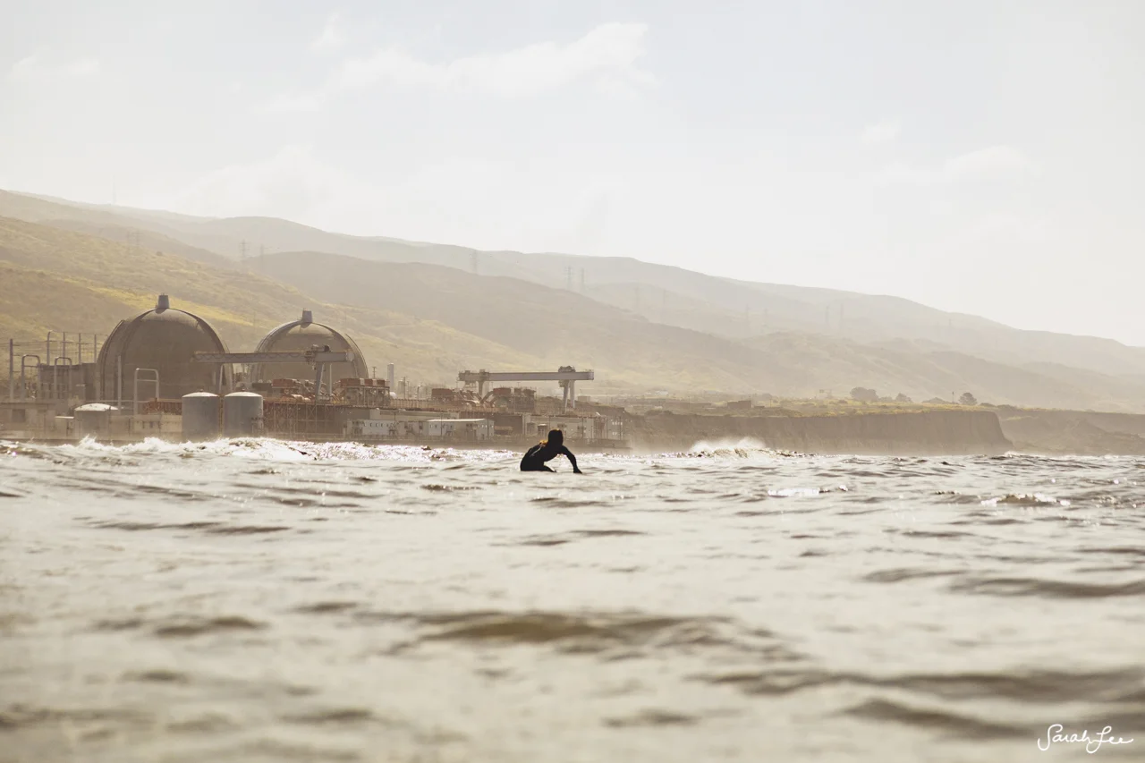 Paddle out and surfing at San Onofre with 2020 Presidential candidate, Tulsi Gabbard.