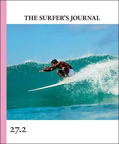 Cover shot of Toots for The Surfer's Journal