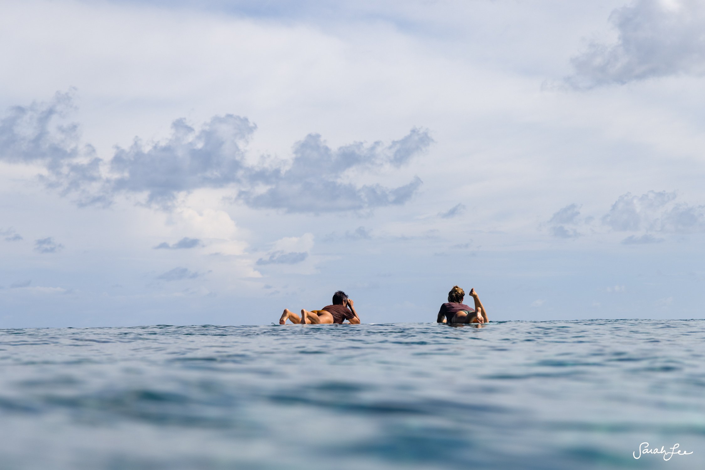 Leah Dawson and Kassia Meador on a Salty Sensations Surf Retreat