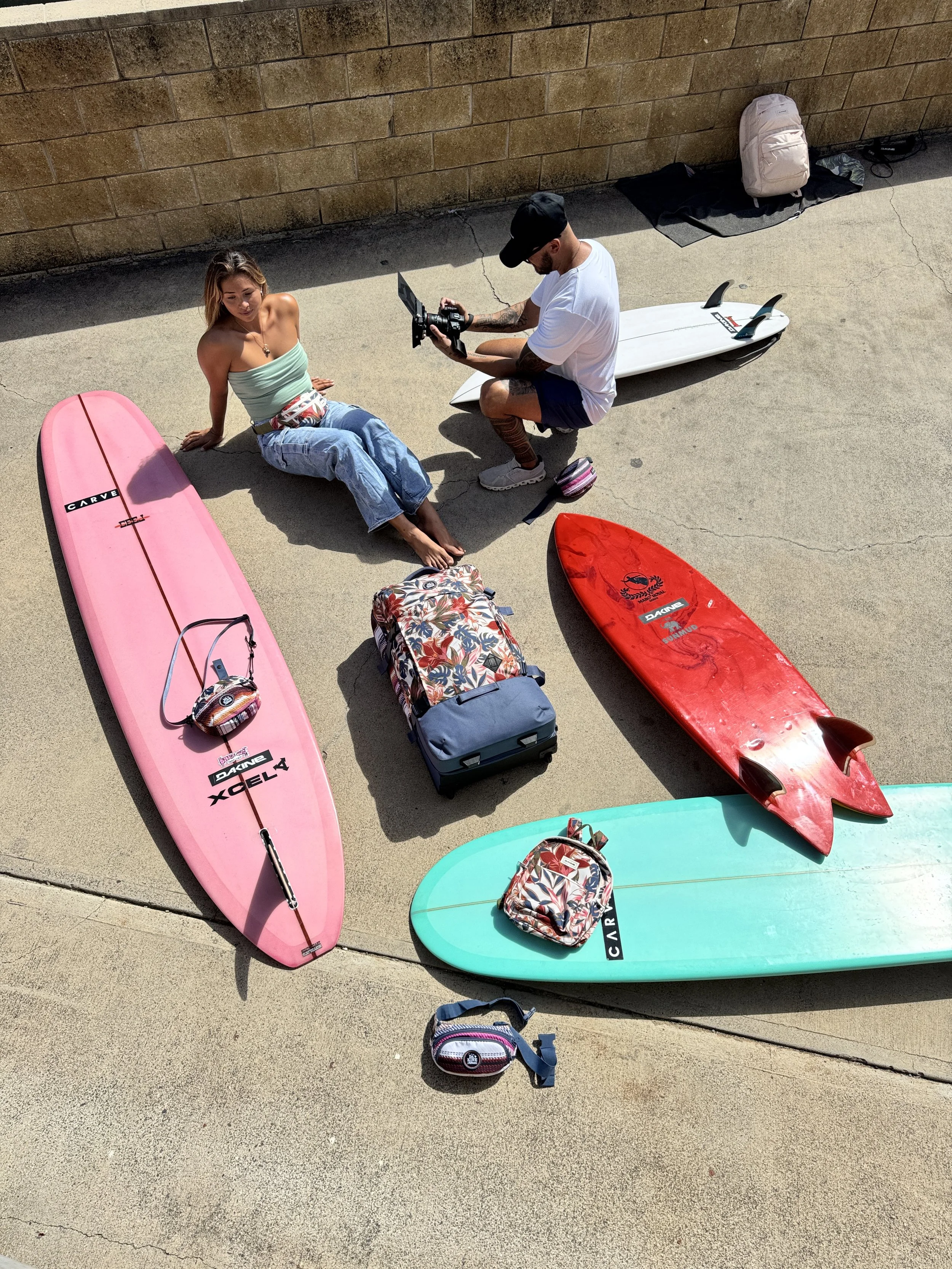  On location with  Nick Cribbs / The Agency HNL  for Dakine  