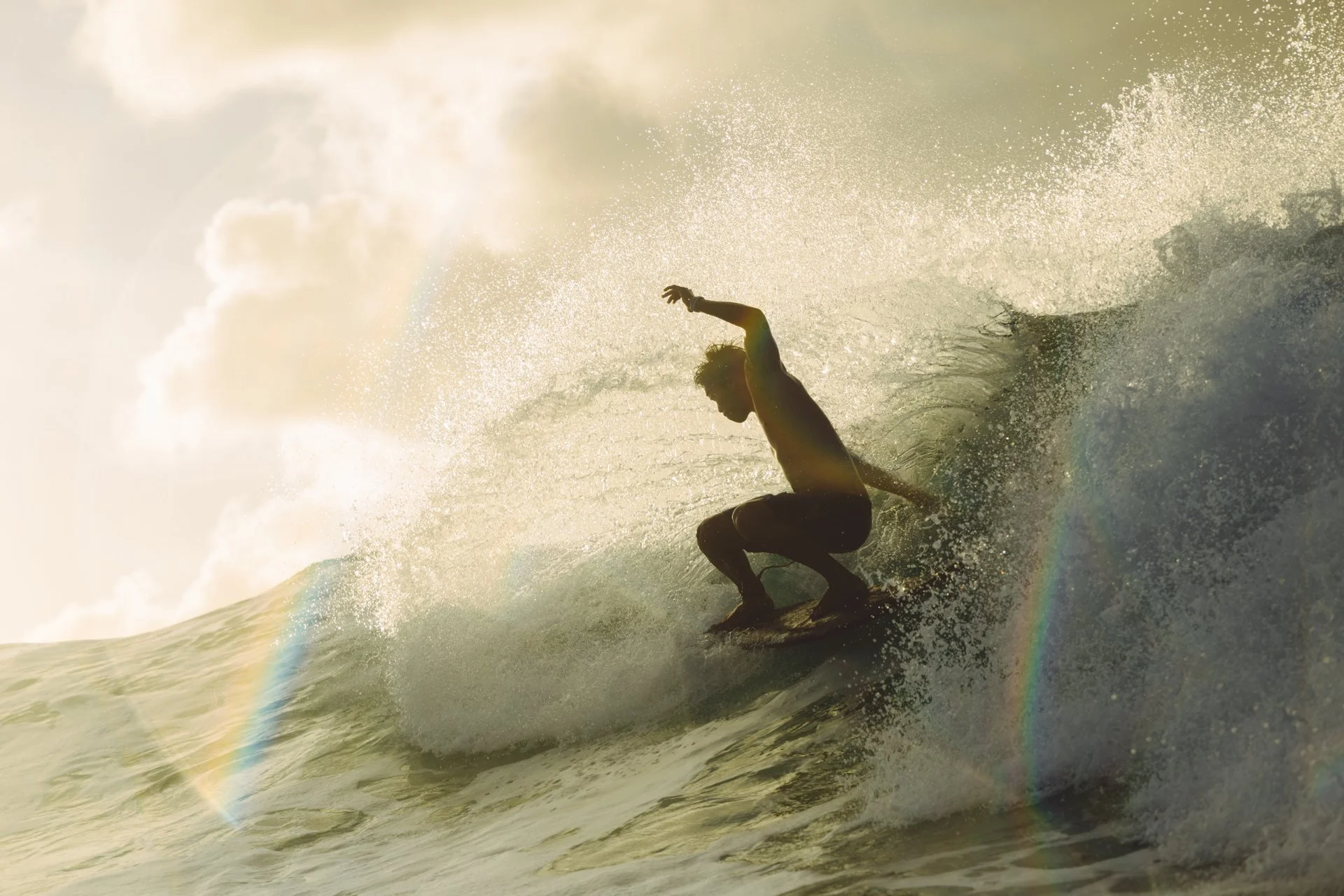  Unknown surfer at Ehukai Beach Park 