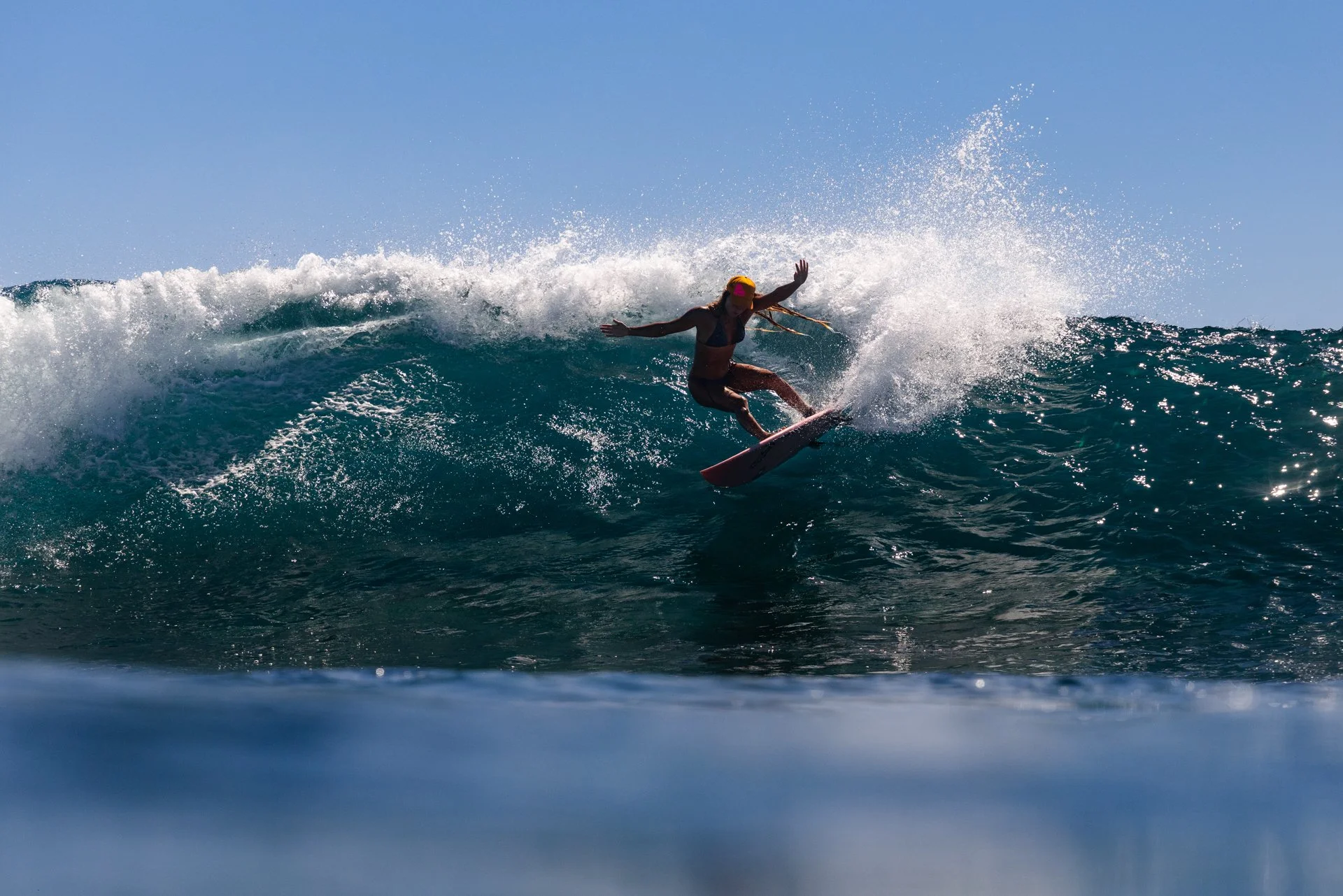  Tia Jenner surfs Restaurants 