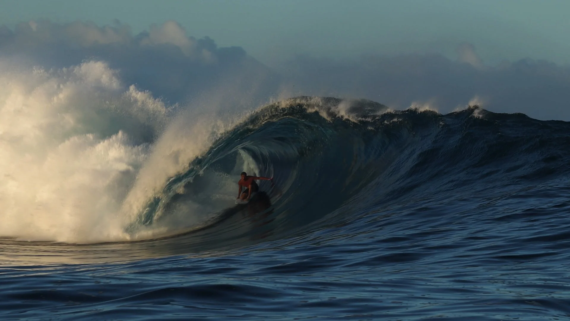  Damien Hobgood found a diamond in the rough this morning. 