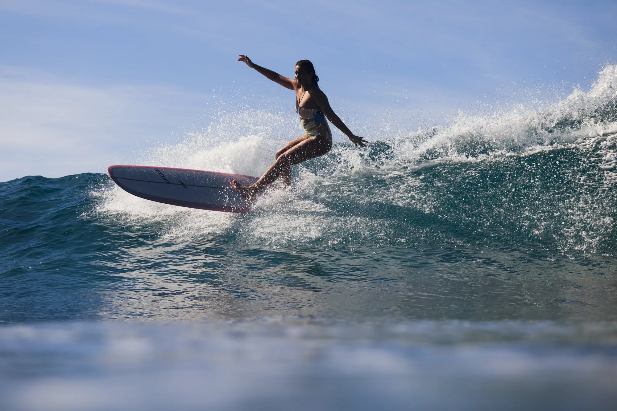 Makaha Longboarder Sive Jarrard