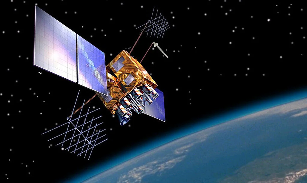 GPS-IIRM satellite in orbit