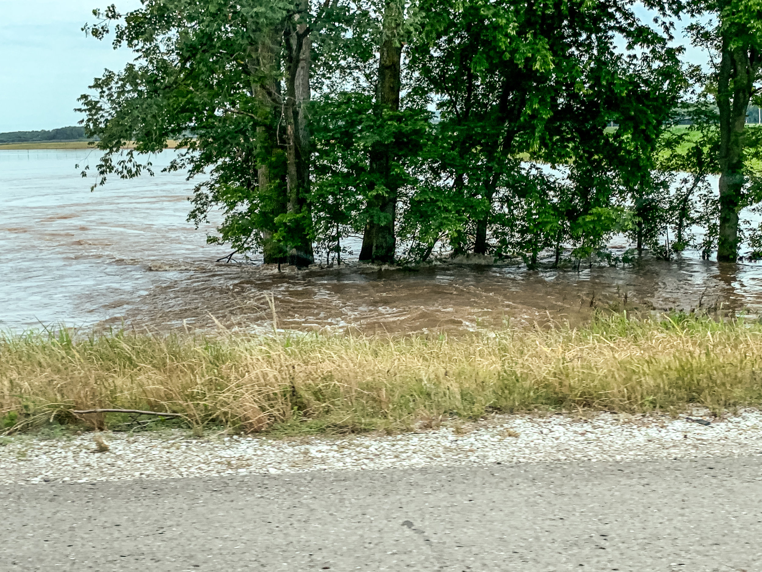 Flood Waters Approaching