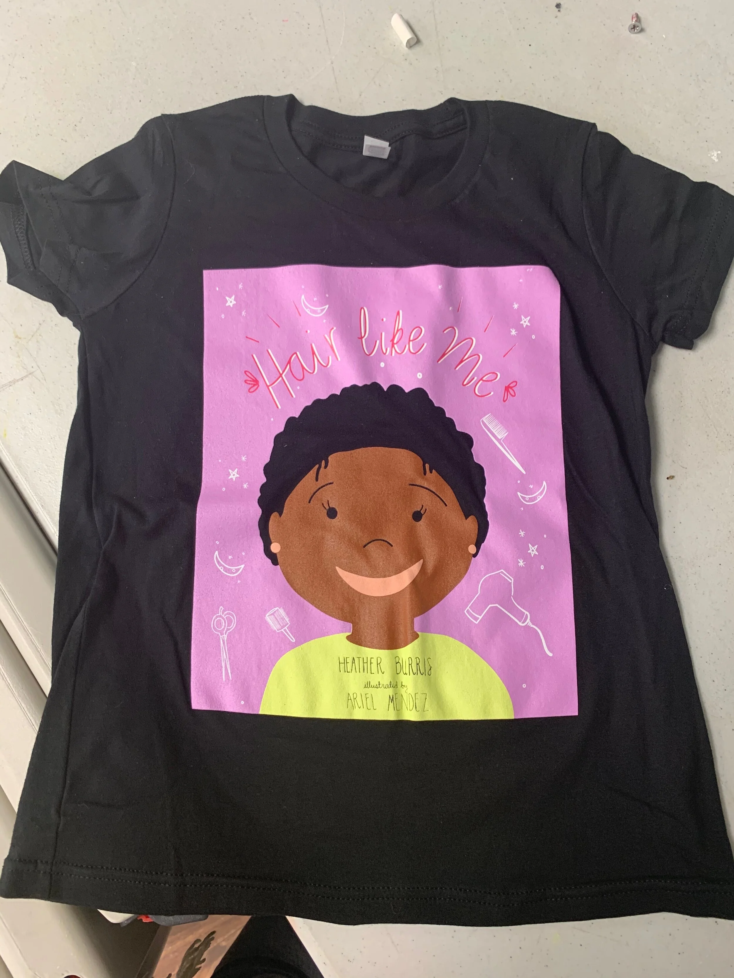 Hair Like Me Tee Black.JPEG
