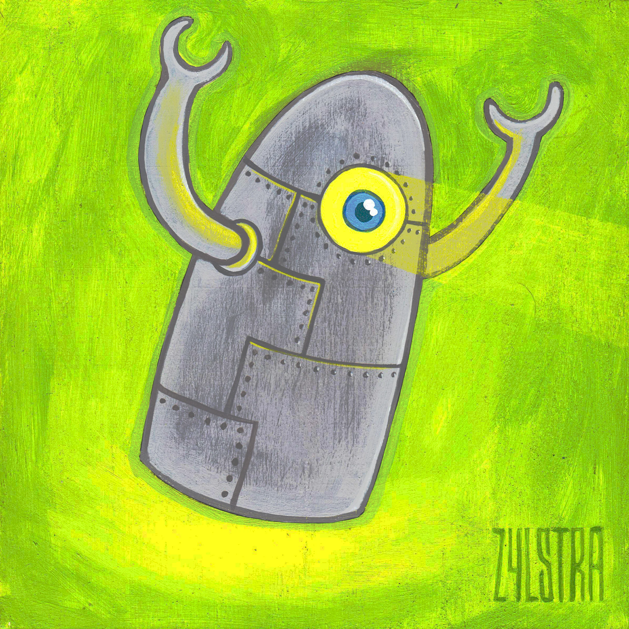 Floating Cyclops Robot