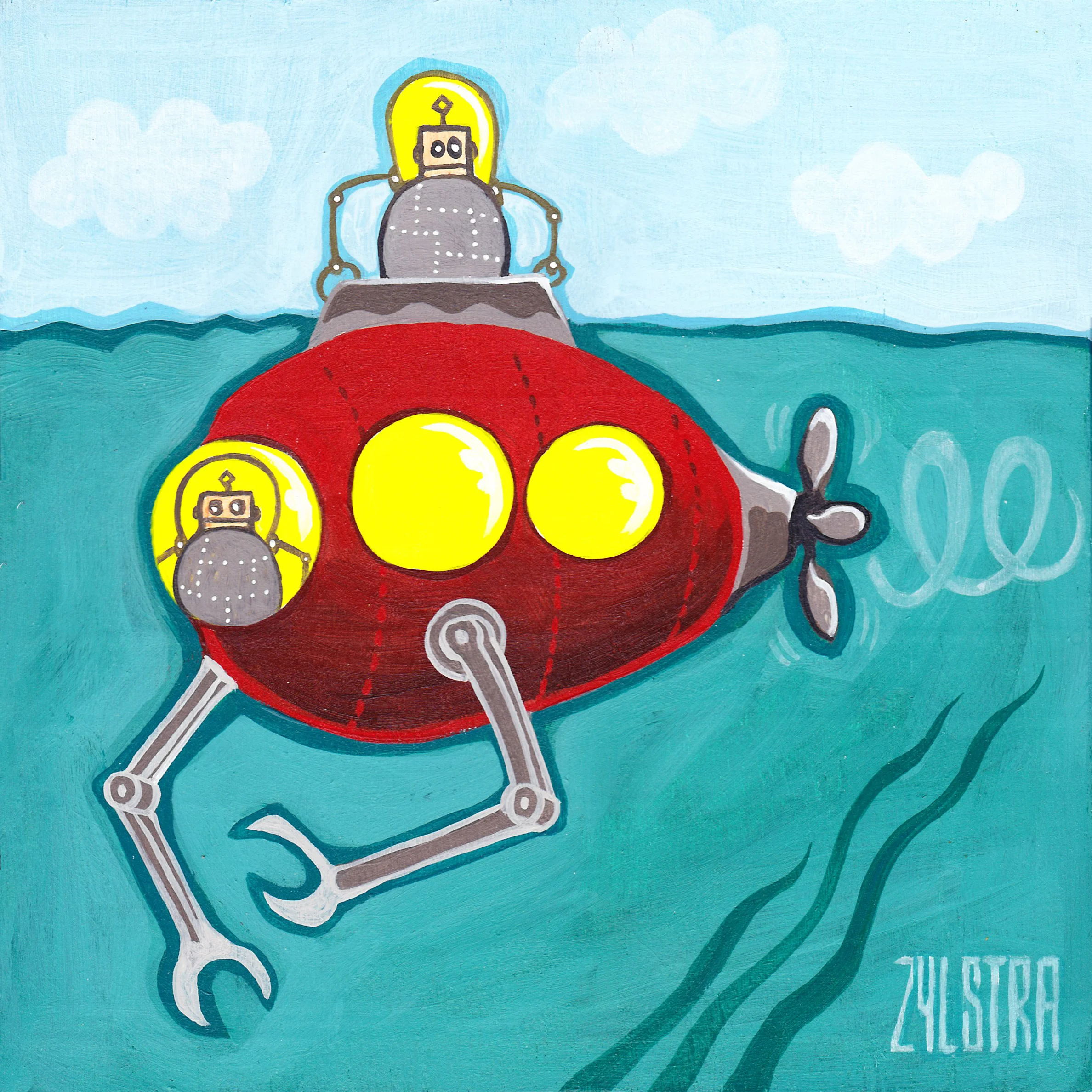 Submarine Robots