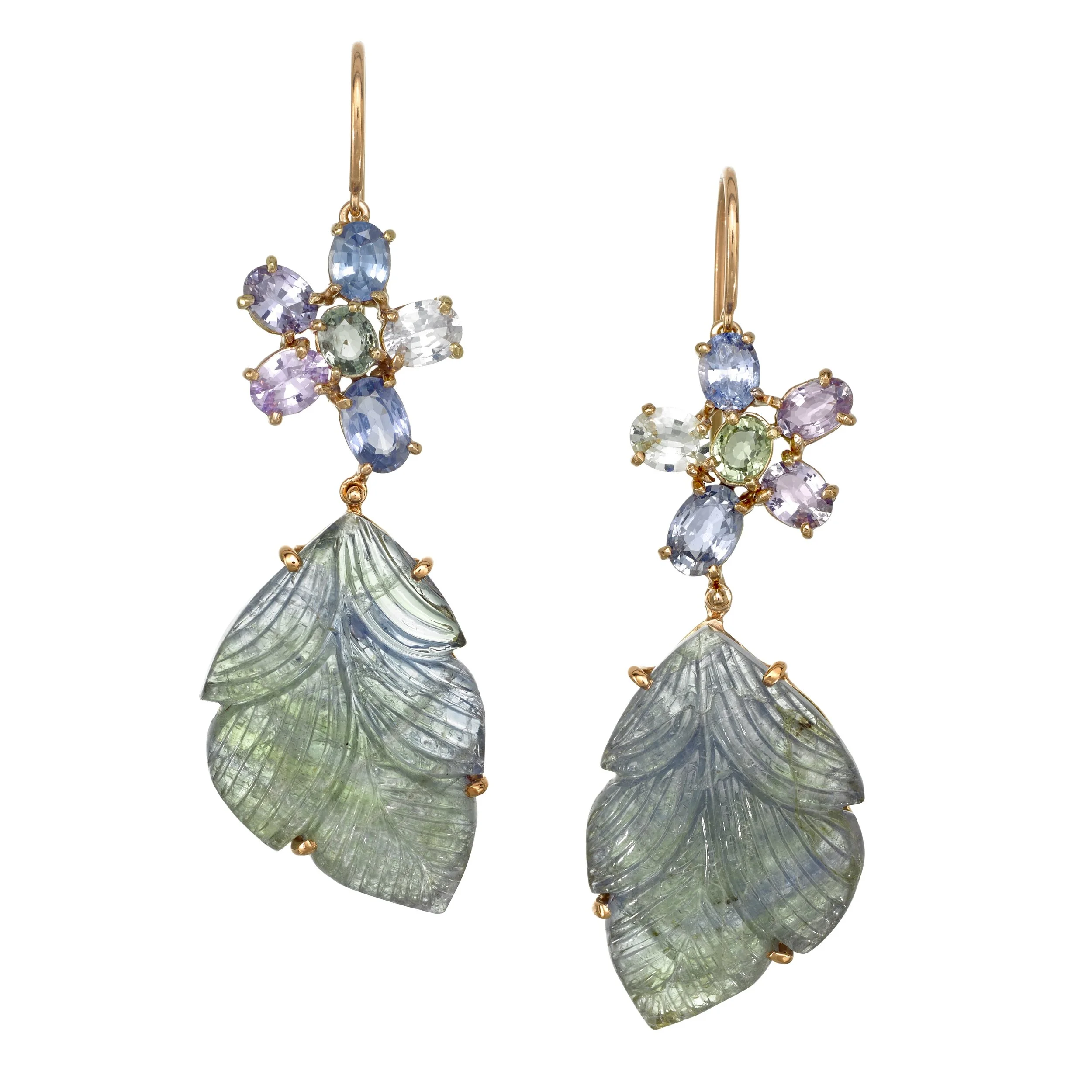 JOON HAN Tanzanite Carved Leaf Earrings.jpg