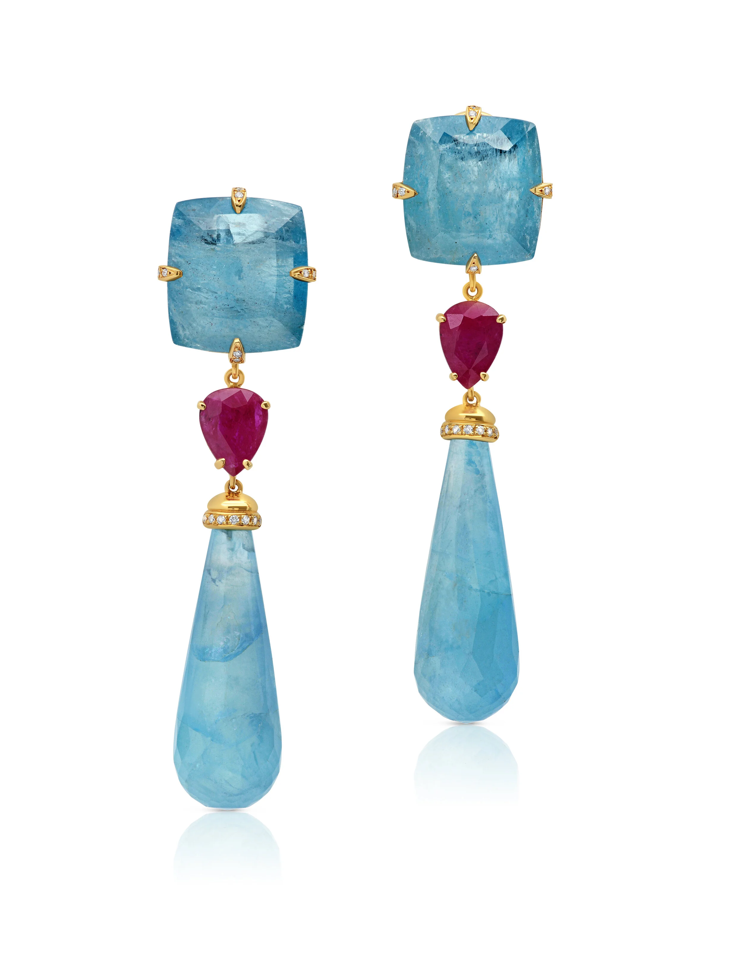 JOON HAN Aquamarine, Ruby and Diamond Earrings.jpg