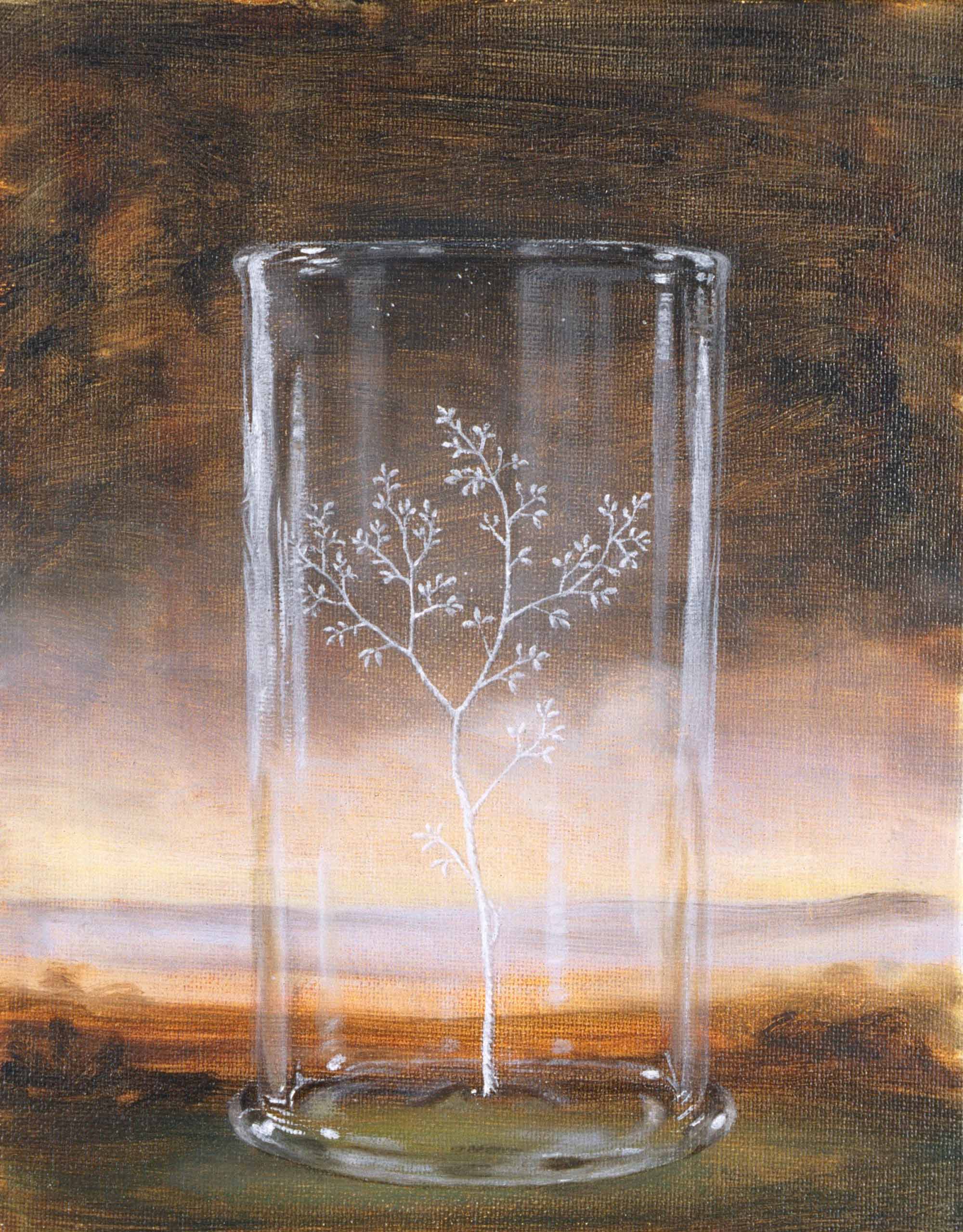   Beaker , 2000 25 x 20cm oil on linen 