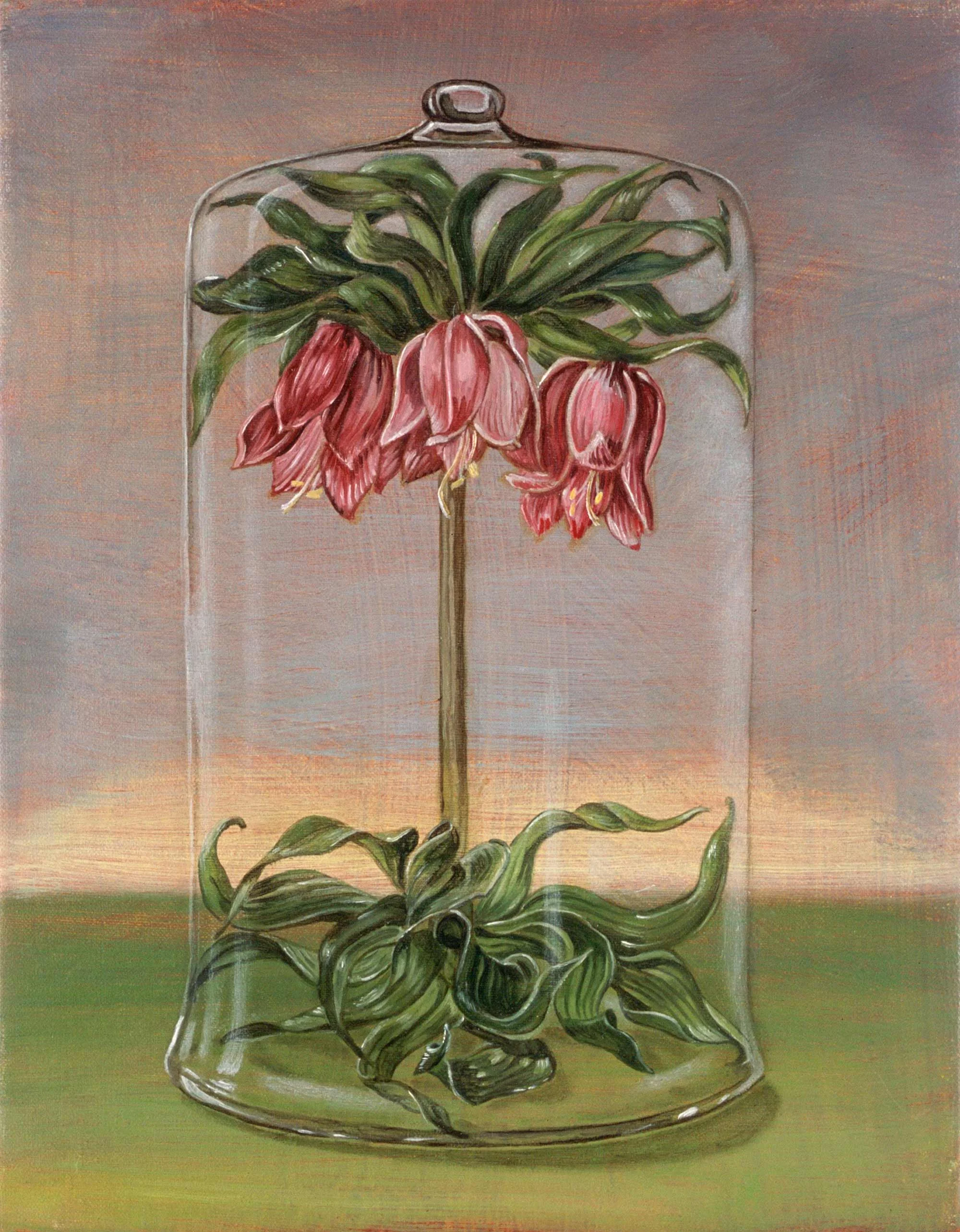 Forcing Jar , 2004 25 x 20cm oil on linen