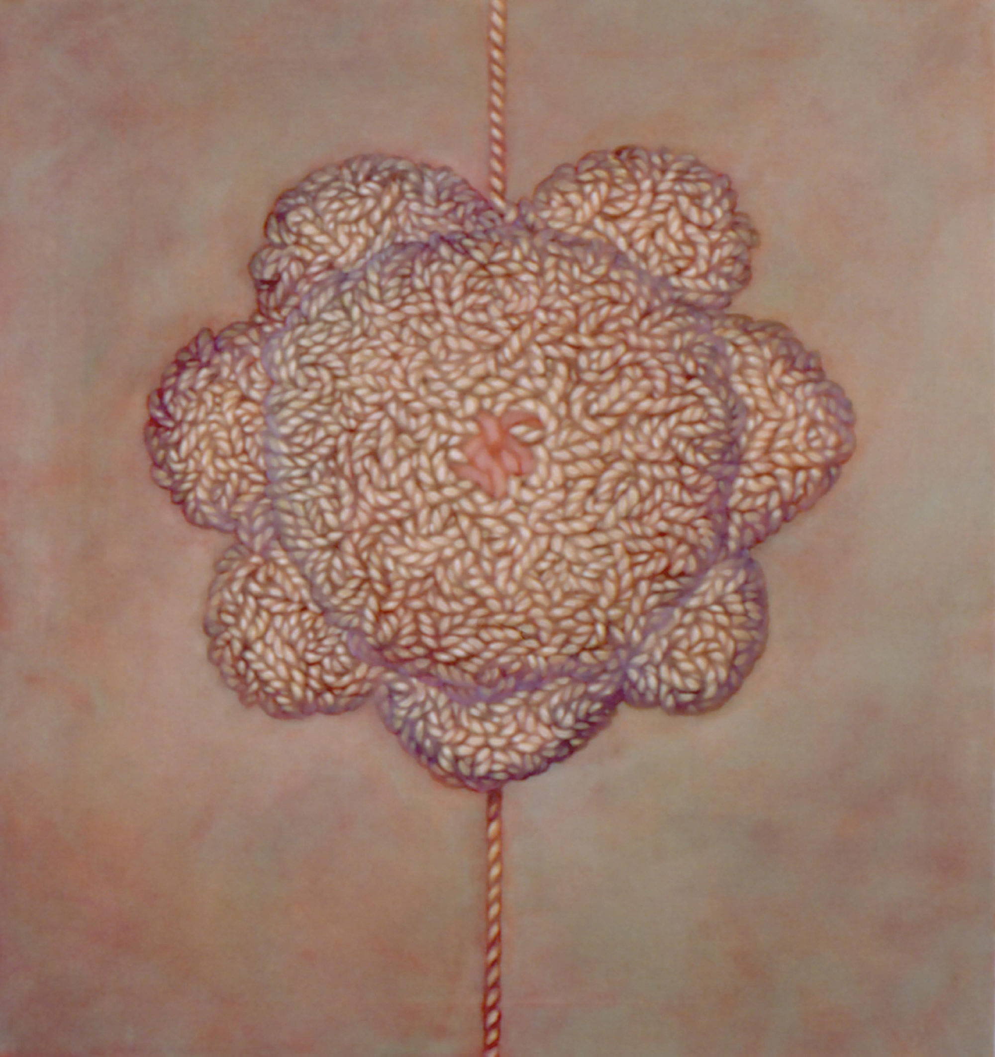   Bloom,  1997 70 x 70cm oil on linen 