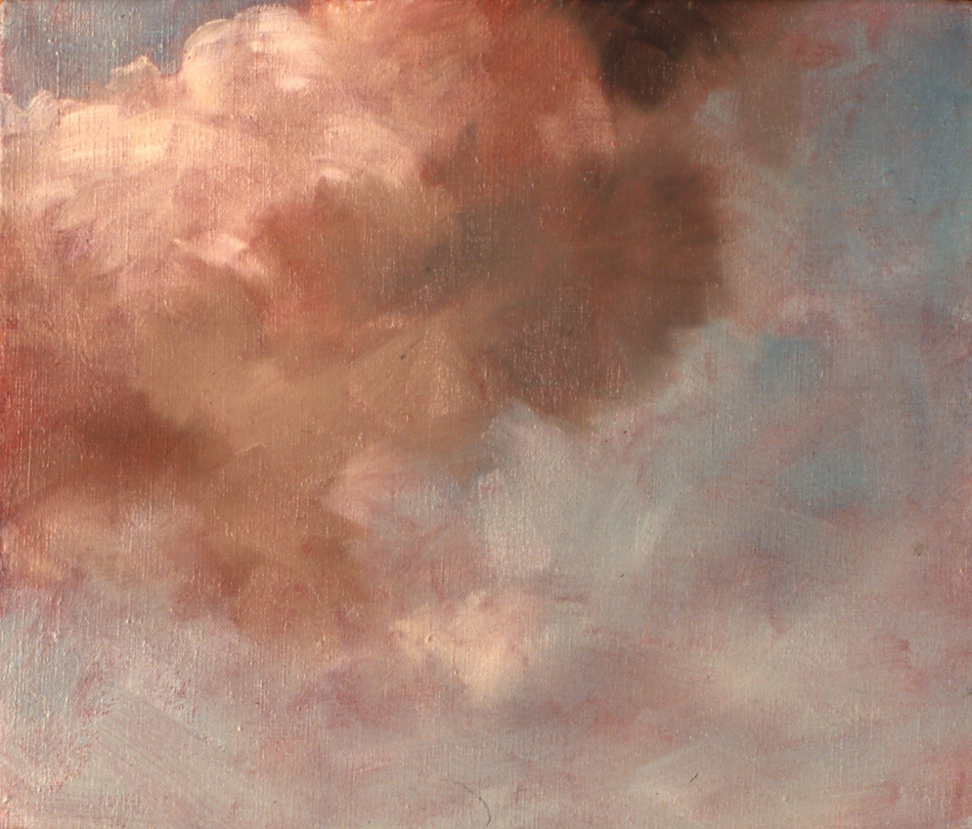   Looking Up  (detail), 1993 30 x 36cm oil on linen 