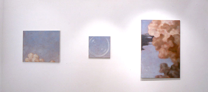   New Paintings  (installation shot), 2002 