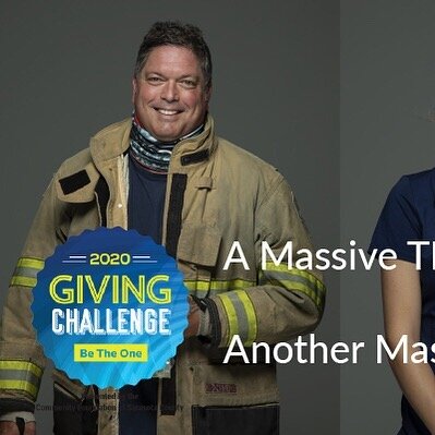 Thank you for stepping up to the Giving Challenge 2020 to #betheone. Together, #wearetheone. What last words do you have to everyone who just hit the donate button?

Mike S.: &ldquo;Thx&rdquo;
- Mike Smith, Firefighter / Paramedic Sarasota County Fir