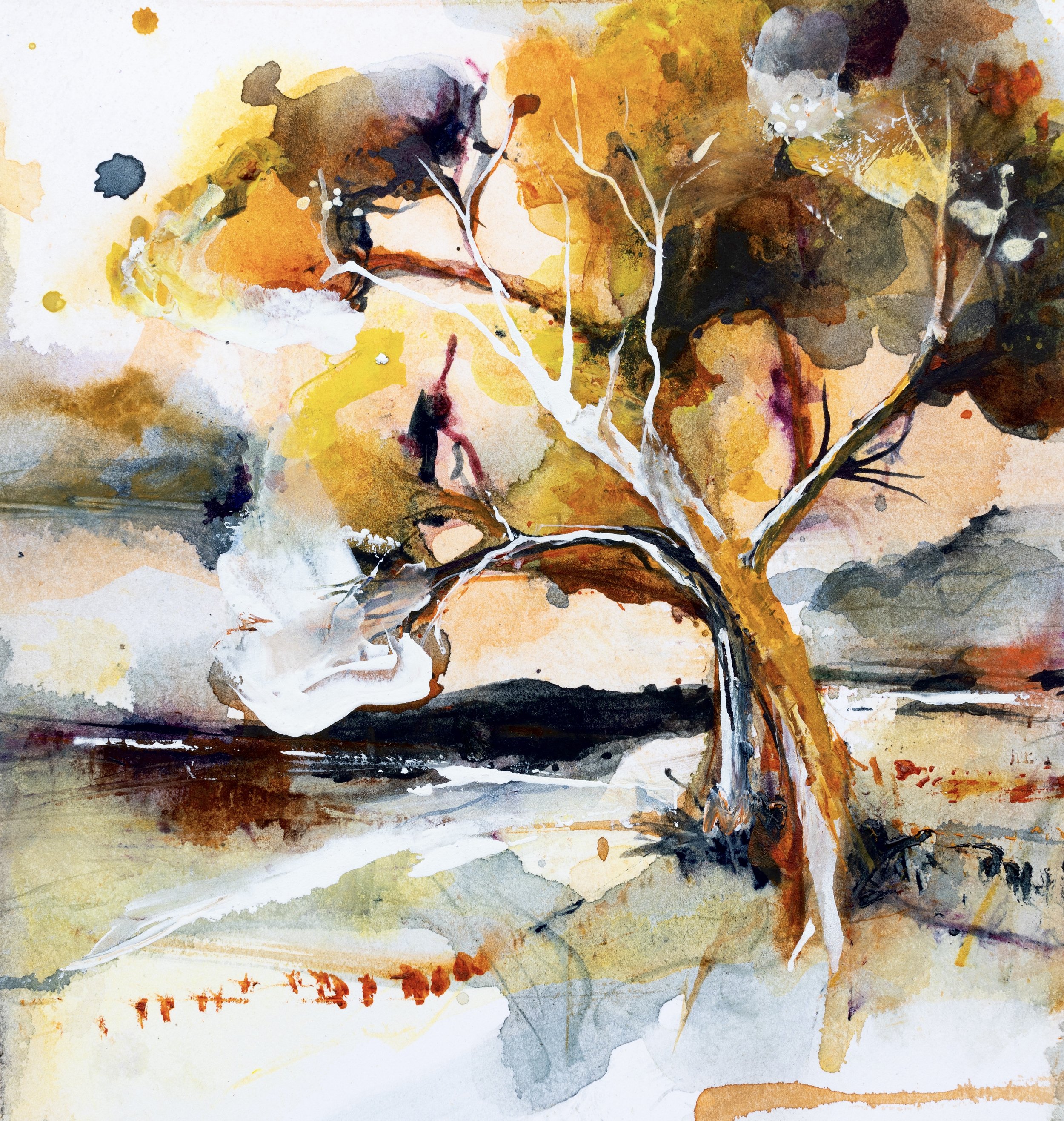 Cowaramup Trees Sketch 3