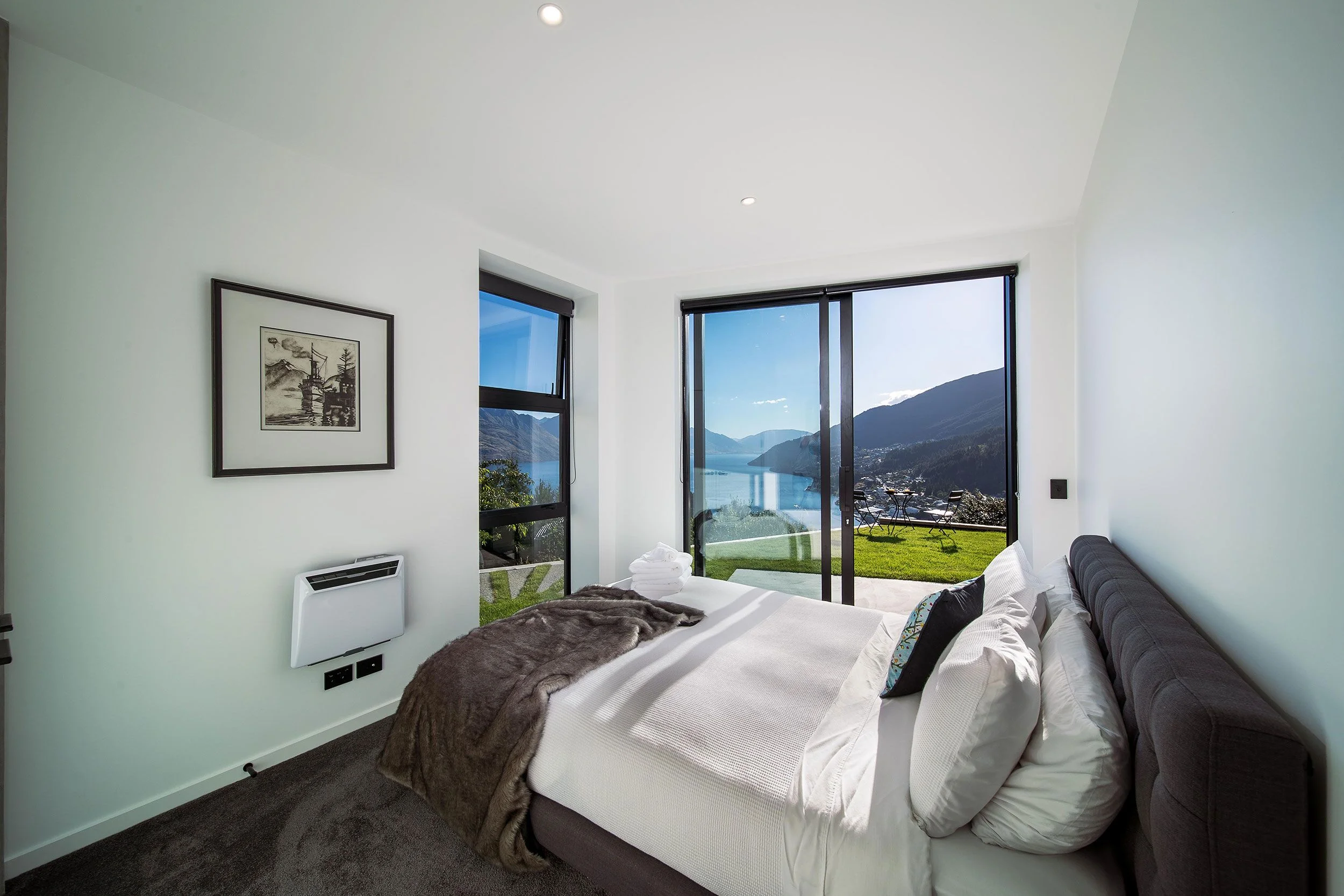 Three private guest bedrooms or entire house