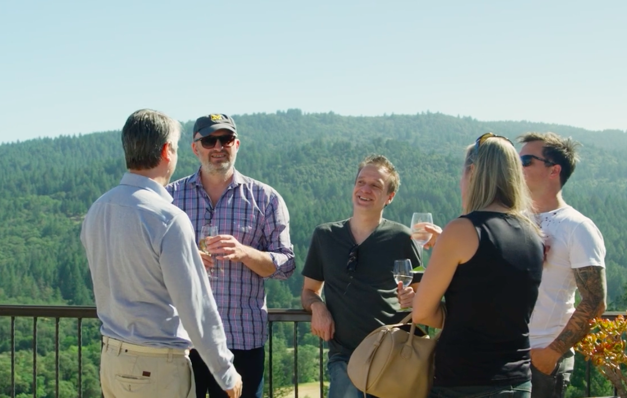 VC and Blockchain ecosystem players from Estonia, Slovenie in Calistoga, CA.