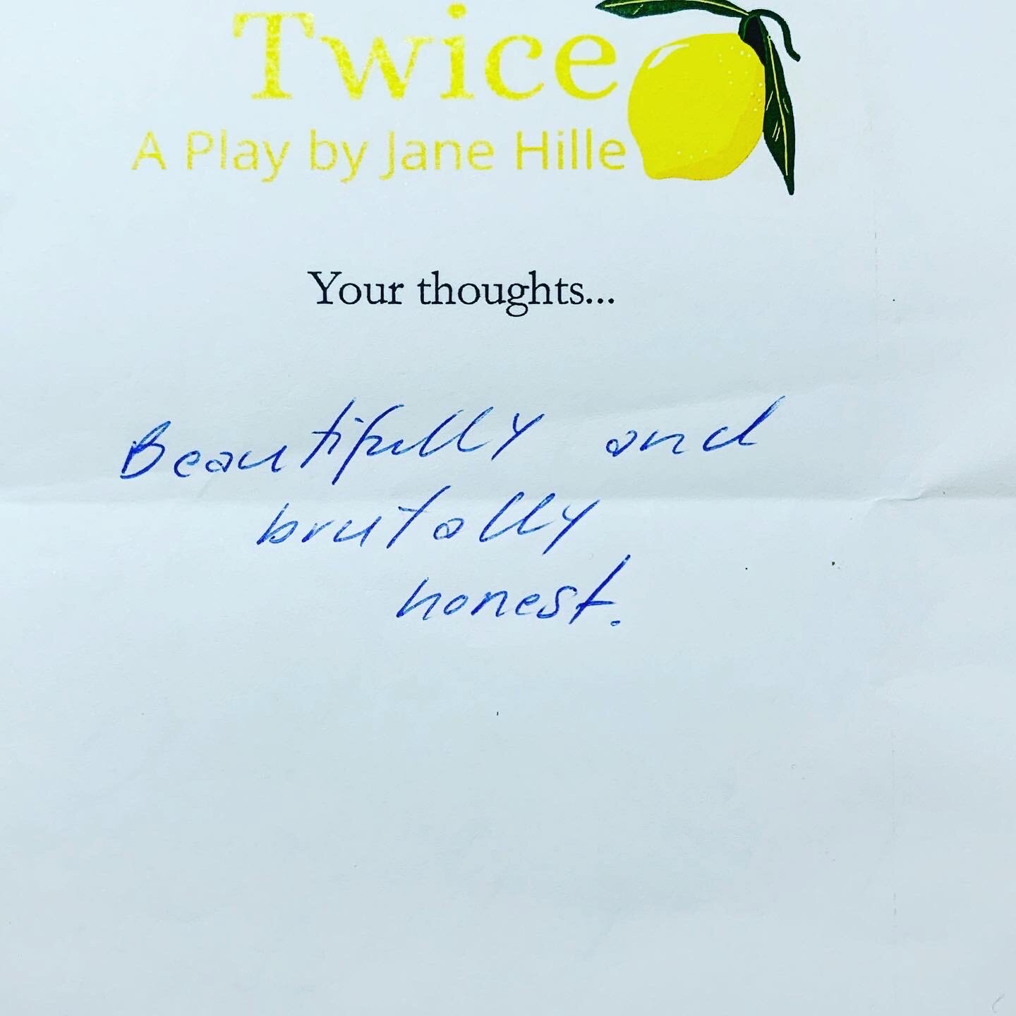 Twice 2021 :: Audience Feedback