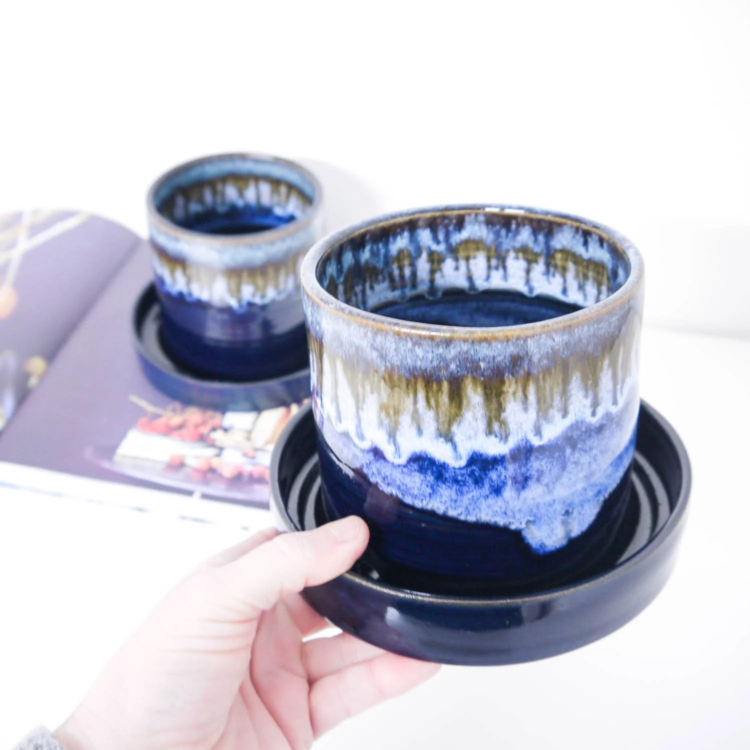 Planter Midnight Volcano