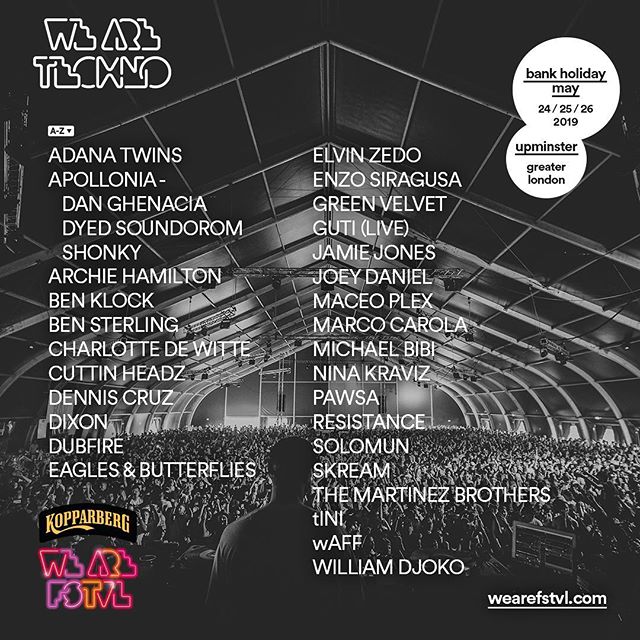 Not long now - 24.05.19 🙏
I am super excited for my first ELVIN ZEDO show where I will be playing House &amp; Techno @wearefstvl 
#house #techno #elvinzedo #techhouse