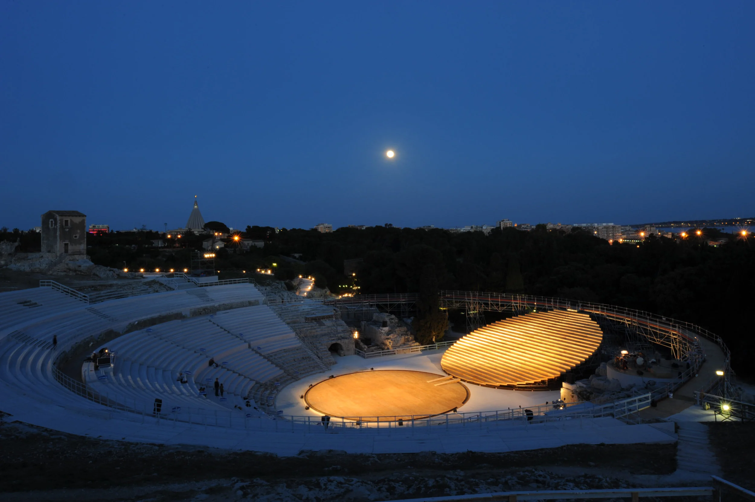 2012 Syracuse Greek Theatre Scenography with OMA