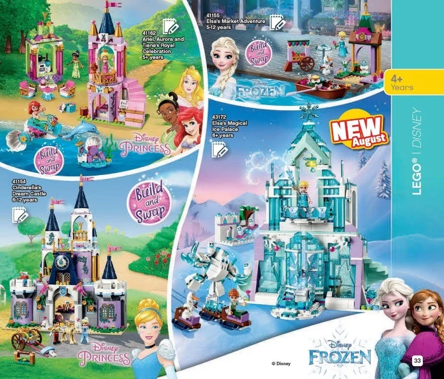 【樂高】LEGO 2019 下半年全新精彩商品大揭露 ! 裡面包含 Lego 43172 Elsa’s Magical Ice Palace ...