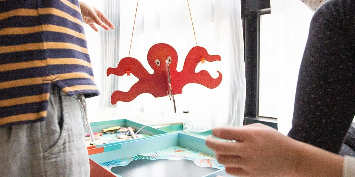 【玩具】釣魚釣魚釣到什麼魚?哎呦釣到一隻大章魚 ! 跟Kids+Icon 一起來玩章魚氣噗噗!