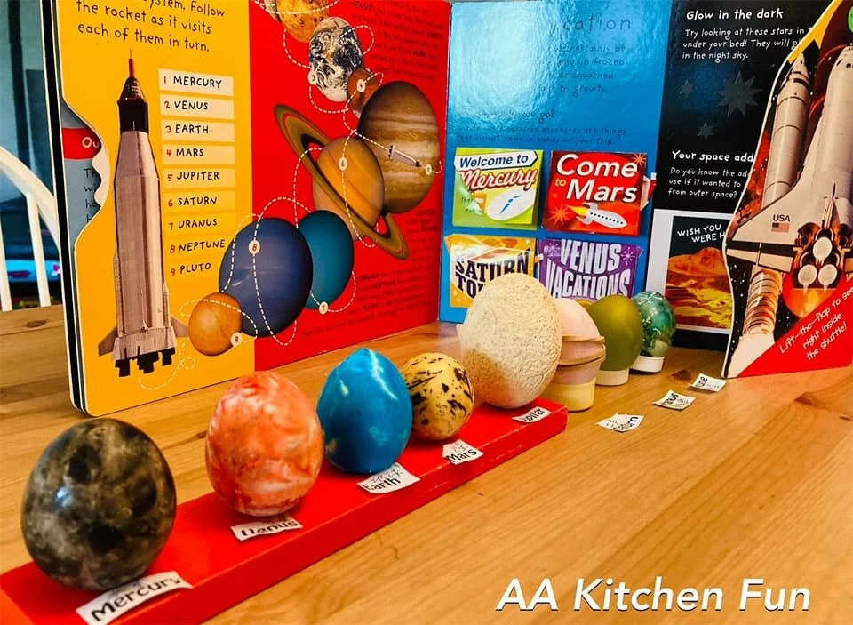 怎麼學天文才好玩 ? AA Kitchen Fun教你用"蛋"來做一個太陽系!
