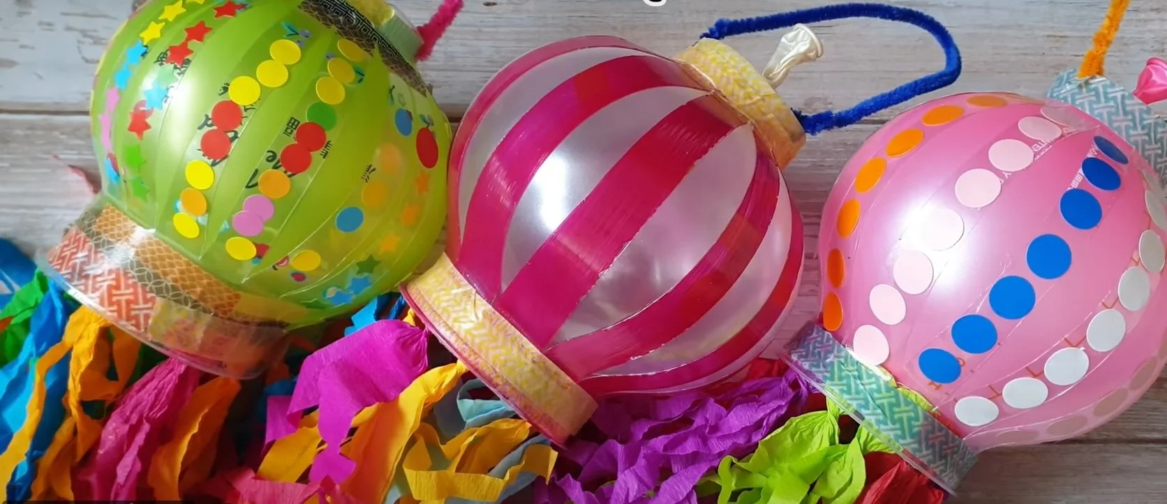 手作環保燈籠！跟雙Ｑ一起用飲料杯和氣球做出年味創意燈籠