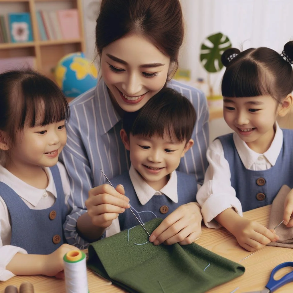 幼兒園縫工玩什麼?5 個基礎活動教你帶孩子從零開始玩縫工