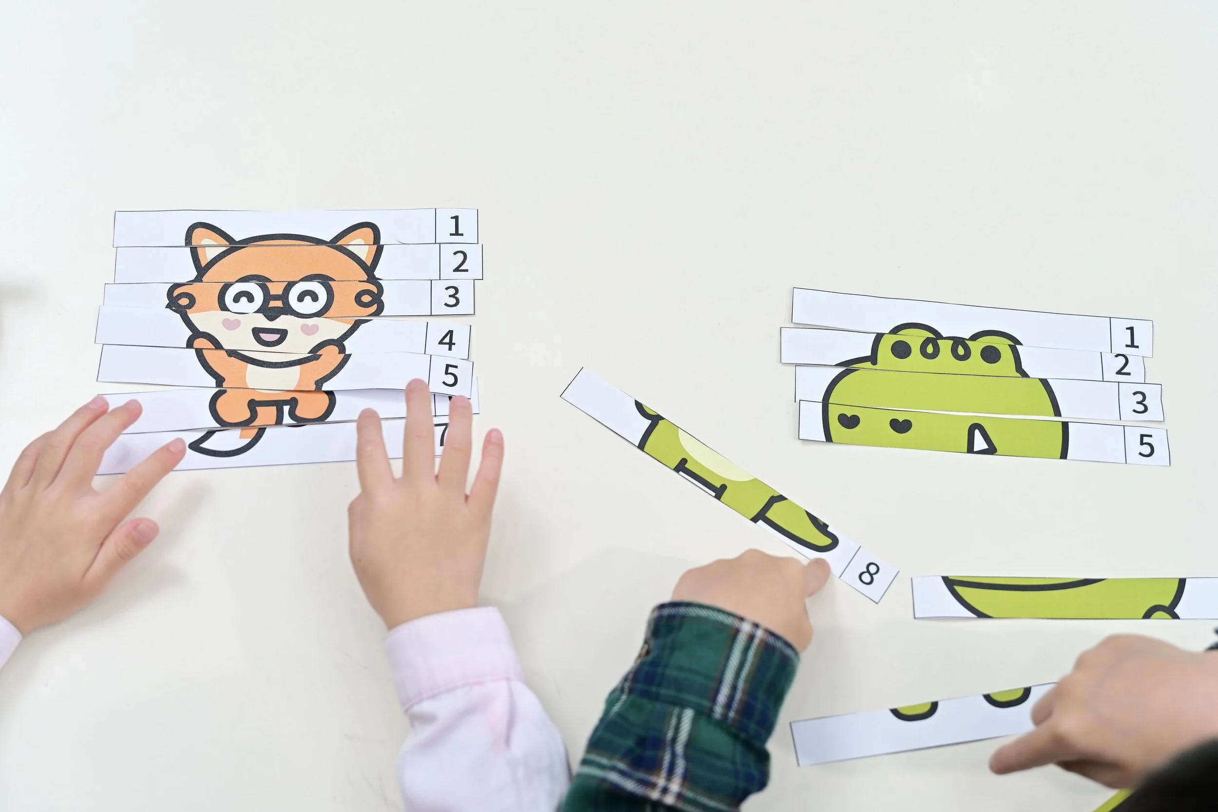 【遊戲下載】酷比島動物好朋友-人物拼一拼/認知、數字順序、剪工、拼圖