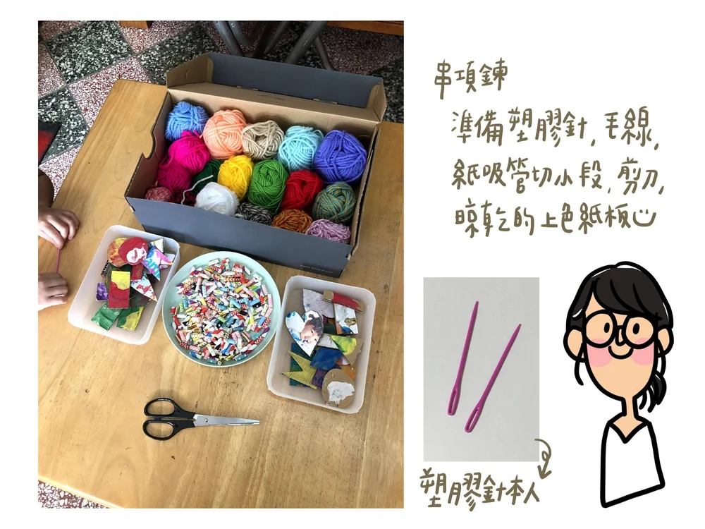 小朋友就會做的母親節禮物！跟著ABC同樂繪一起動動小肌肉、做項鍊送媽咪