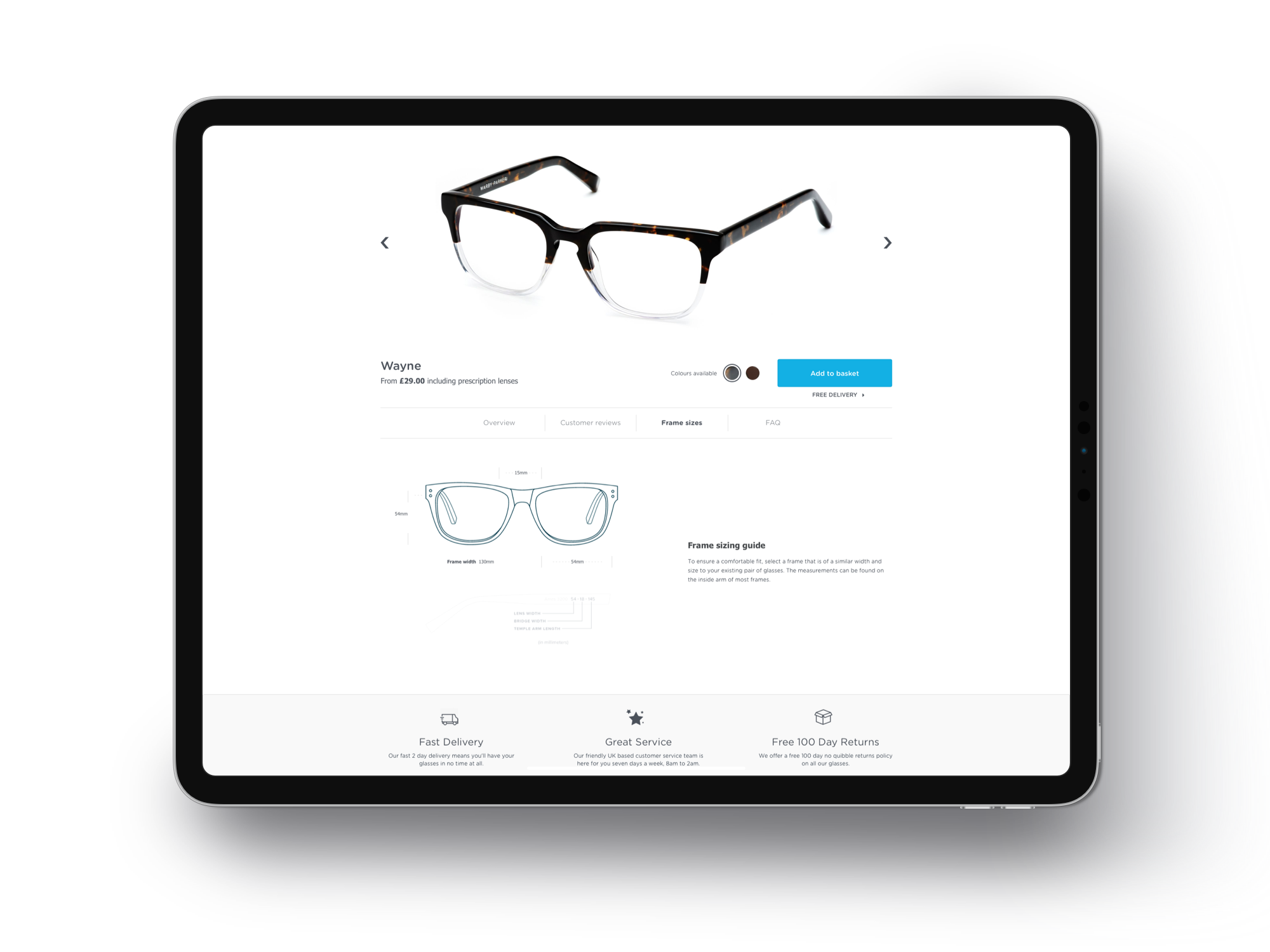 prescription glasses fast delivery