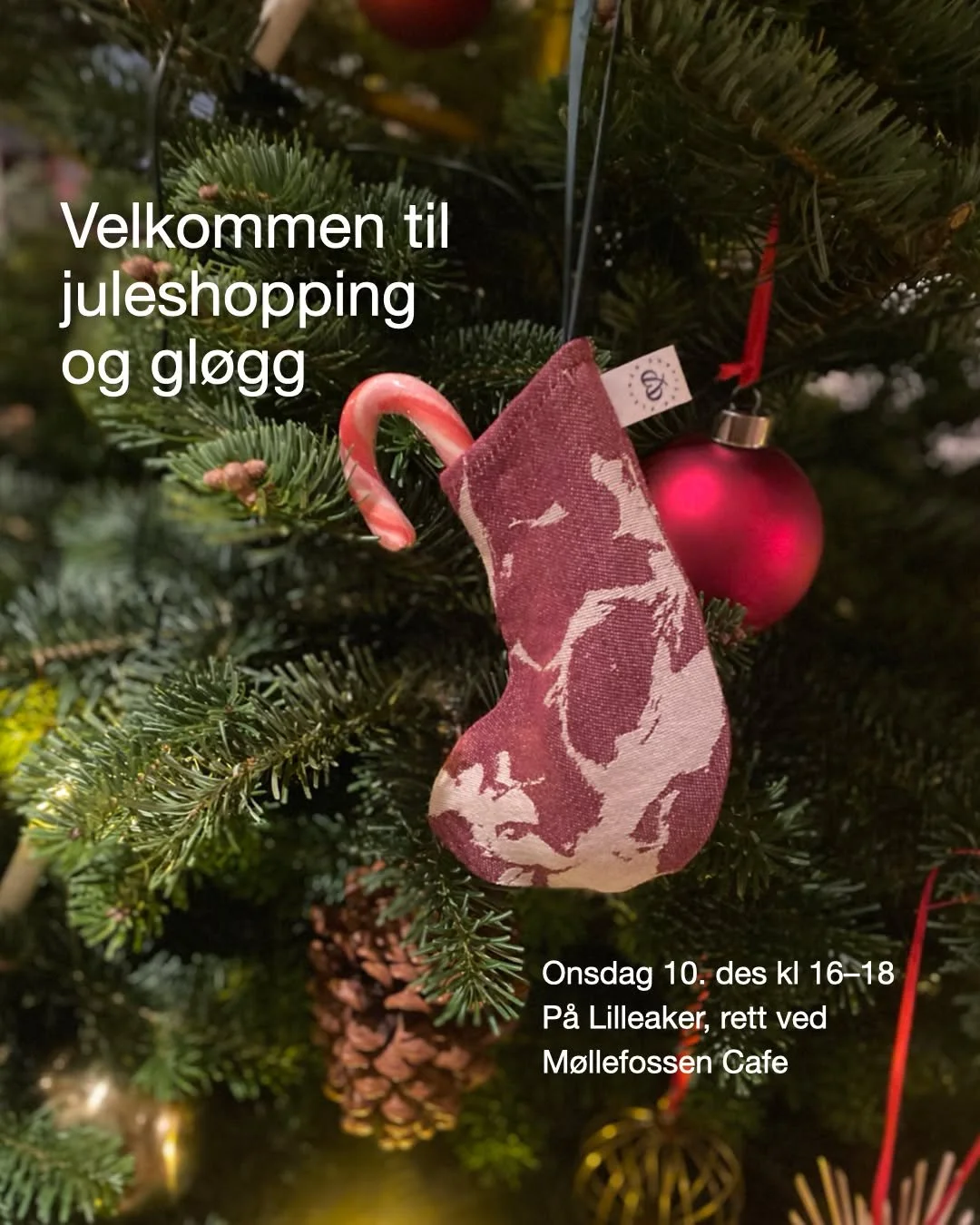 Plesner Patterns og Design Market inviterer til afterwork med f&oslash;rjulskos!
🌟onsdag 10. des kl 16-18 🌟p&aring; Lilleaker. 
Vi byr p&aring; deilig svensk gl&oslash;gg og pepperkaker. 
Kom innom oss og sjekk ut Pop up butikken - her har vi masse