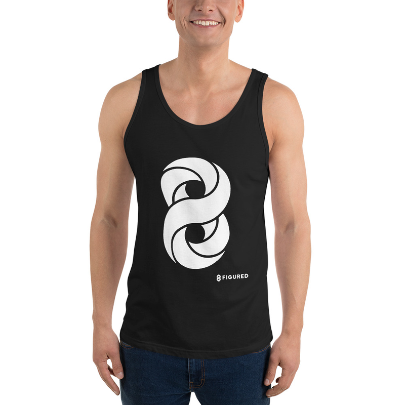 Men's Classic Premium 8 Logo Tank Top